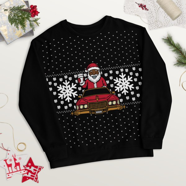 Lil’ Flip H-Town Santa Slab Double Cup Sweatshirt